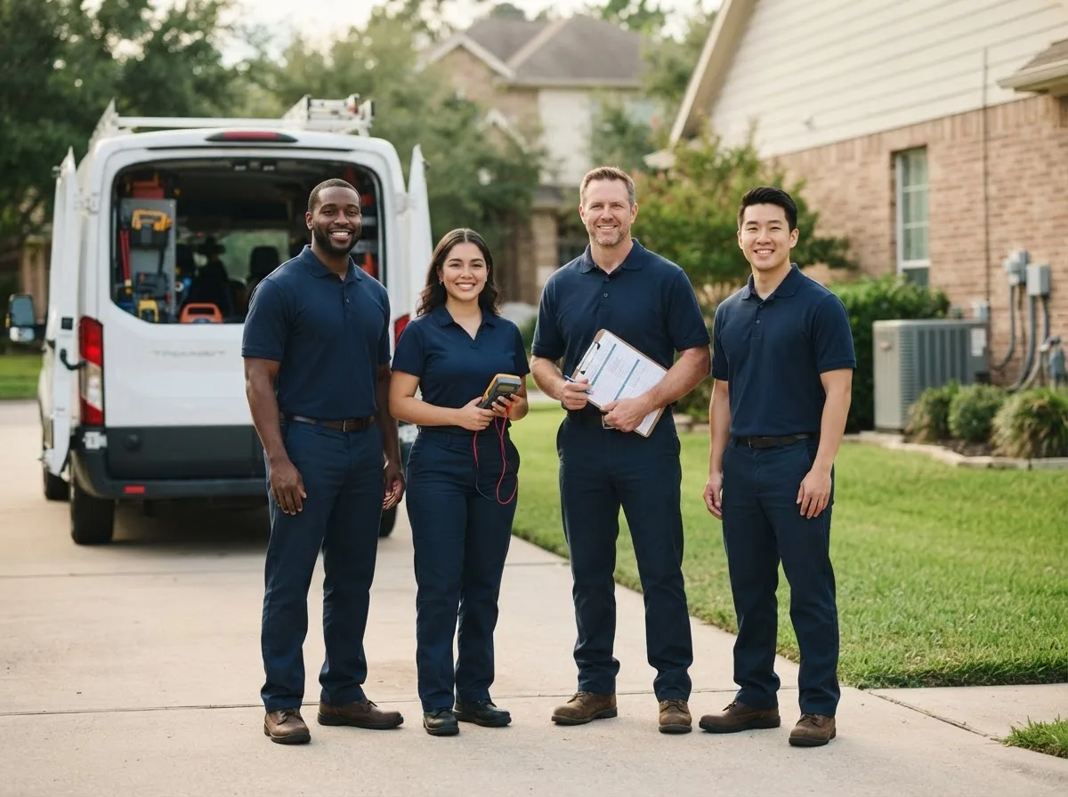 Certified HVAC technician near Mansfield, TX